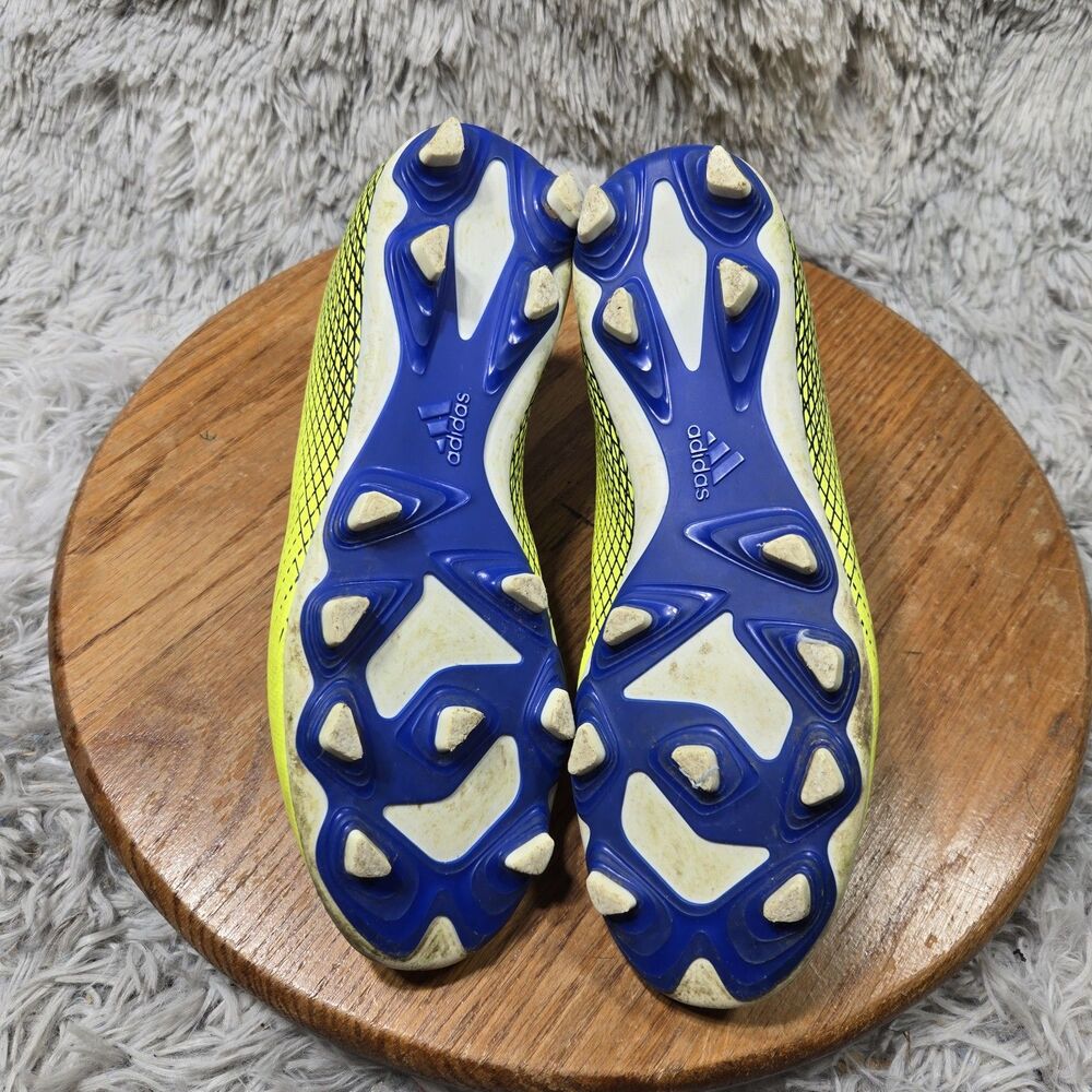 Adidas X Ghosted.2 Football Cleats FG Mens Size 5.5 Solar Yellow Soccer FW6958 - Picture 6 of 11